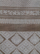 PinkLoom Women's Brown Silk Kanjeevaram Saree