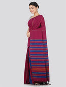 PinkLoom Women's Cotton Khesh Saree With Unstitched Blouse Piece