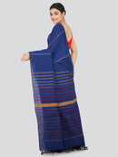 PinkLoom Women's Cotton Khesh Saree With Unstitched Blouse Piece