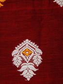 PinkLoom Women's Cotton Saree With Unstitched Blouse Piece