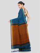 Pinkloom Women's Cotton Saree With Unstitched Blouse Piece