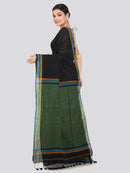 Pinkloom Women's Cotton Saree With Unstitched Blouse Piece