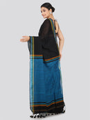 Pinkloom Women's Cotton Saree With Unstitched Blouse Piece