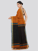 Pinkloom Women's Cotton Saree With Unstitched Blouse Piece