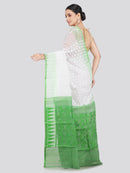 Pinkloom Women's Soft Cotton Jamdani Saree Without Blouse Piece
