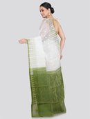 Pinkloom Women's Soft Cotton Jamdani Saree Without Blouse Piece