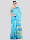 Pinkloom Women's Soft Cotton Jamdani Saree Without Blouse Piece