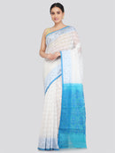 Pinkloom Women's Soft Cotton Jamdani Saree Without Blouse Piece