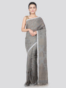 Women's Linen Jamdani Saree
