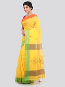 Women's Cotton Silk Saree With Blouse Piece