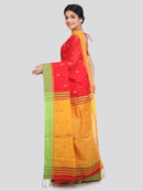 Women's Cotton Silk Saree With Blouse Piece