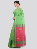 Women's Cotton Silk Saree With Blouse Piece