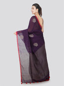 Women's Linen Jamdani Saree