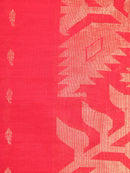 Women's Handloom Cotton Silk Saree With Blouse Piece