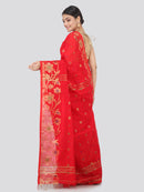 Women's Handloom Cotton Silk Without Blouse Piece