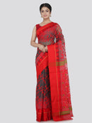 Handloom Women's Soft Cotton Jamdani Saree