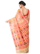 Handloom Jamdani silk saree