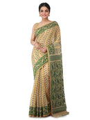 Handloom Dhakai Jamdani Saree