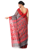 Handloom Dhakai Jamdani saree