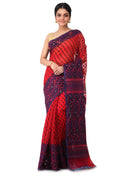 Handloom Dhakai Jamdani saree