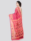 Women's Dhakai Jamdani Saree