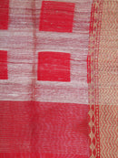 Women's Handloom Cotton Silk Saree With Blouse Piece