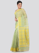 Women's Handloom Jamdani Saree without Blouse Piece