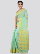 Women's Handloom Jamdani Saree without Blouse Piece