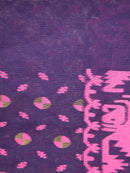 Women's Handloom Jamdani Saree without Blouse Piece