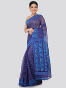 Women's Handloom Jamdani Saree without Blouse Piece