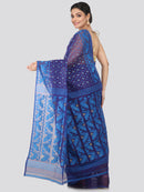 Women's Handloom Jamdani Saree without Blouse Piece