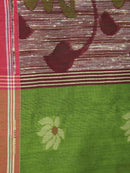 Women's Cotton Silk Saree With Blouse Piece