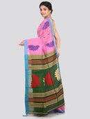 Women's Cotton Silk Saree With Blouse Piece