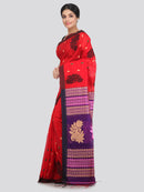Women's Cotton Silk Saree With Blouse Piece