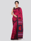 Women's Cotton Silk Saree With Blouse Piece