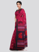 Women's Cotton Silk Saree With Blouse Piece