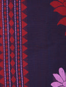 Women's Cotton Silk Saree With Blouse Piece