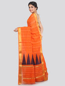 Women's Cotton Silk Saree With Blouse Piece