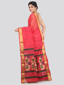 Women's Cotton Silk Saree With Blouse Piece