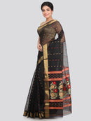 Women's Cotton Silk Saree With Blouse Piece