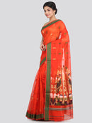 Women's Cotton Silk Saree With Blouse Piece