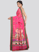 Women's Cotton Silk Saree With Blouse Piece