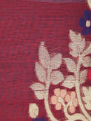 Women's Cotton Silk Saree With Blouse Piece