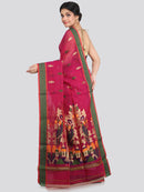 Women's Cotton Silk Saree With Blouse Piece