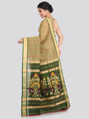 Women's Cotton Silk Saree With Blouse Piece
