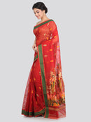 Women's Cotton Silk Saree With Blouse Piece