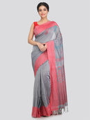 Women's Cotton Saree With Blouse Piece