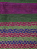 Women's Handloom Cotton Silk Saree With Blouse Piece