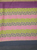Women's Handloom Cotton Silk Saree With Blouse Piece