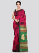 Women's Cotton Silk Saree With Blouse Piece